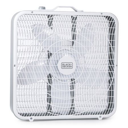 BLACK+DECKER(TM) WACBFB20SW 20IN BOX FAN W/CRRY HNDL